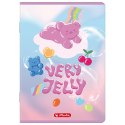 Zeszyt A5 Jelly 16k. 70g kratka Herlitz (400206372)