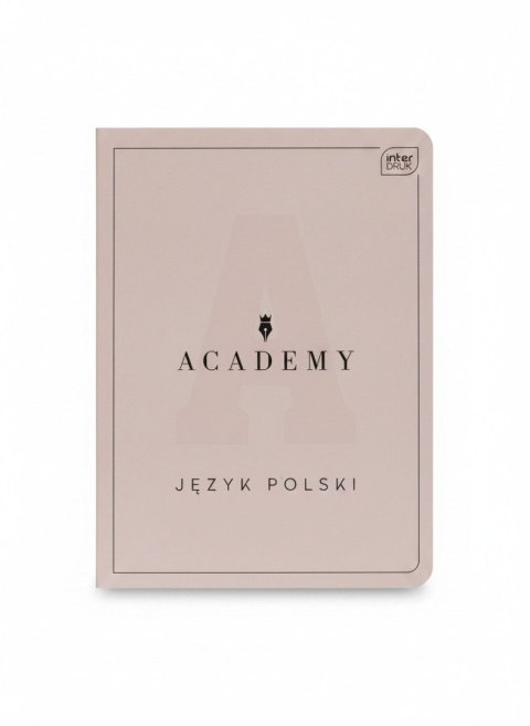 Zeszyt tematyczny A5 ACADEMY Hybrid POLSKI 60k. 90g linia Interdruk (ZE60=POLACAH))