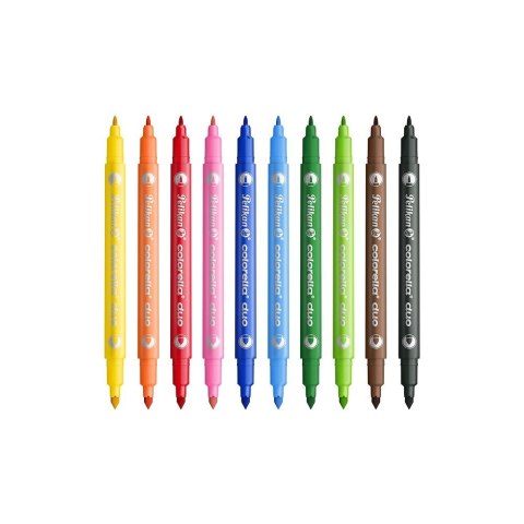Flamaster Colorella Duo 10 kol. Pelikan (400207803)