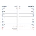 Kalendarz książkowy (terminarz) TIK IMPRESS kieszonkowy 82mm x 120mm Telegraph (K1)