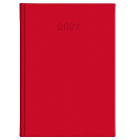 Kalendarz książkowy (terminarz) Vivella czerwona A5 Wokół Nas (216 A5TB)