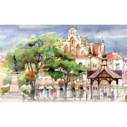 Kalendarz ścienny notatnikowy 2027 aKWARELE Z POLSKI 220mm x 490mm Lucrum (WN04)