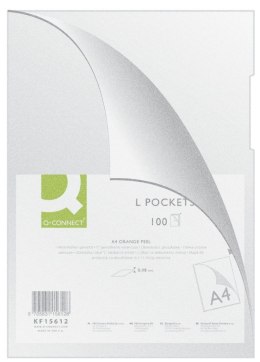 Ofertówka A4 kolor: przezroczysty typu L 80 mic. Q-Connect (KF15612)