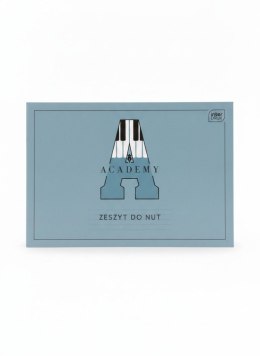Zeszyt do nut A5 ACADEMY Hybrid 16k. 90g pięciolinia Interdruk