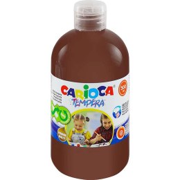 Farba tempera kolor: brązowy 500ml 1 kolor. Carioca (170-2712)
