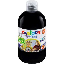 Farba tempera kolor: czarny 500ml 1 kolor. Carioca (170-2649)
