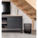Kosz na śmieci metal kolor: czarny 19L Grand (GR-018)