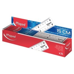 Linijka plastik CLASSIC 15cm Maped (146507)