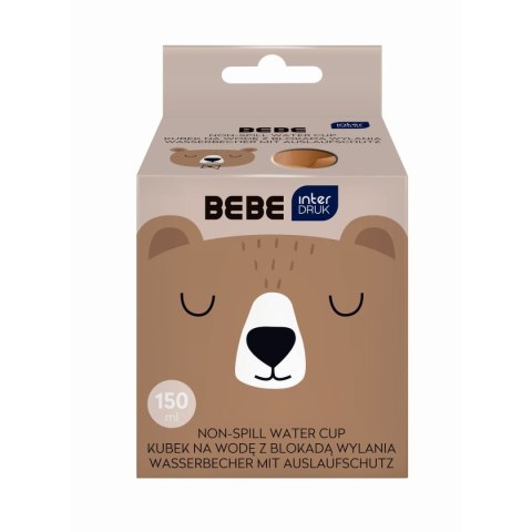 Pojemnik na wodę BEBE FRIENDS z blokadą wylania 140ml Interdruk