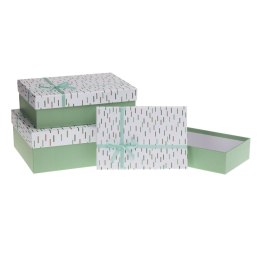 Pudełko na prezent Rozette (PUG-25209-PR set 3 pcs)