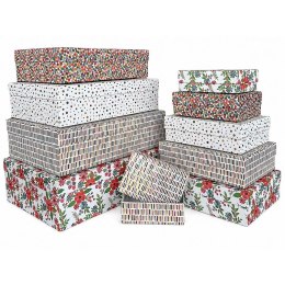 Pudełko na prezent Rozette (PUG-26003-PR-HS set 10 pcs)