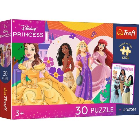 Puzzle Księżniczki Premium Plus Kids Trefl (18342)