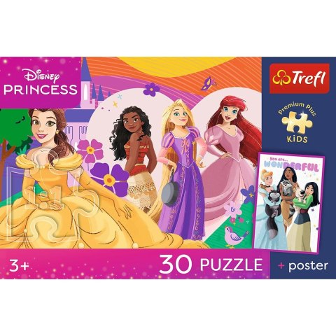 Puzzle Księżniczki Premium Plus Kids Trefl (18342)