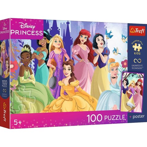 Puzzle Princess PREMIUM PLUS KIDS Relaks z księżniczkami Trefl (16554)
