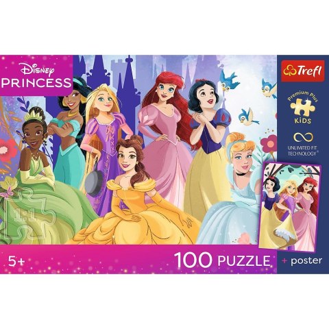 Puzzle Princess PREMIUM PLUS KIDS Relaks z księżniczkami Trefl (16554)