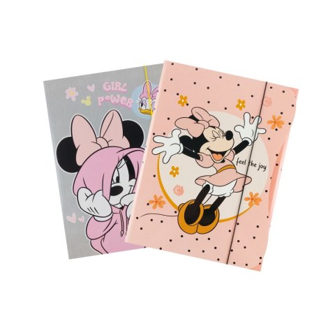 Teczka kartonowa na gumkę Minnie Mouse Kids na gumkę A4 mix 270g [mm:] 234x317 Beniamin