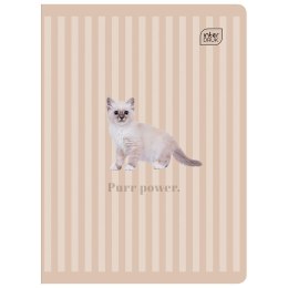 Zeszyt A5 PUPPY SIGN 60k. 70g krata Interdruk (ZE60#PS)