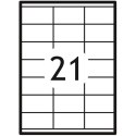 Etykieta samoprzylepna A4 biały [mm:] 70x41 Grand (015)