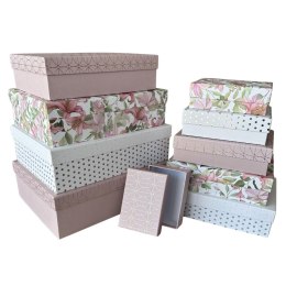 Pudełko na prezent Rozette (PUG-26007-PR-HS set 10 pcs)