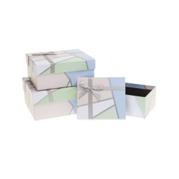 Pudełko na prezent Rozette (PUG-25185-PR set 3 pcs)