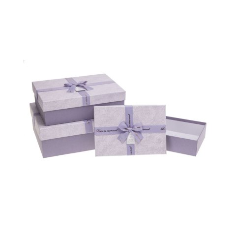 Pudełko na prezent Rozette (PUG-25207-PR set 3)