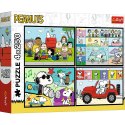 Puzzle 4W1 Fistaszkowe przygody Trefl (13370)