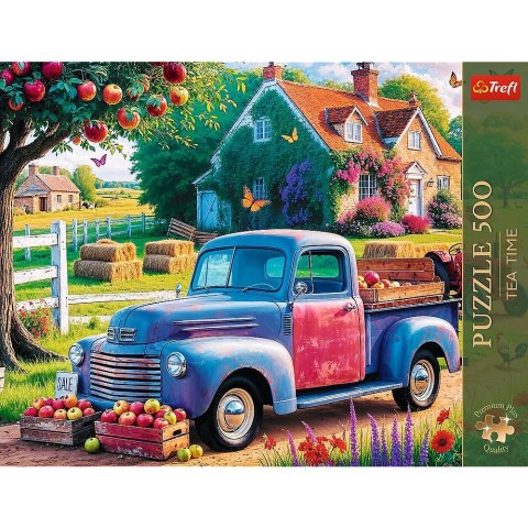 Puzzle Premium Plus Tea Time:Samochód farmera_ 500 el. Trefl (37612)