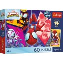 Puzzle Spidey Premium Plus Kids Niesamowita przygoda Trefl (17429)