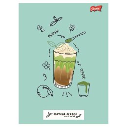 Zeszyt A4 Matcha Mood 120k. 70g krata Unipap