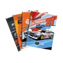 Zeszyt A4 Racing Team 32k. 70g podwójna linia kolor Unipap