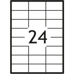 Etykieta samoprzylepna A4 biała Grand (014)