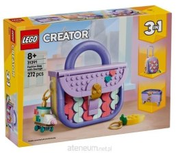 Klocki konstrukcyjne Creator 3w1 MODNA TOREBKA ZE SCHOWKIEM Lego (31391)