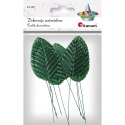 Ozdoba materiałowa Craft-Fun Series Liście na druciku zielone Titanum (SY-002)
