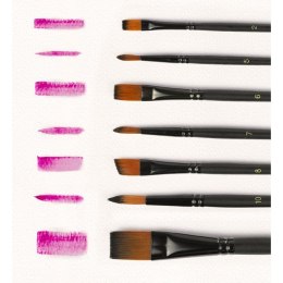 Pędzel artystyczny 7 szt Fiorello (170-2774)