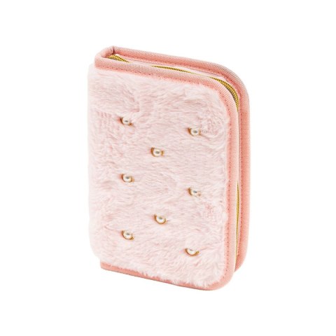 Piórnik fluffy pearl pink Astrabag (5901137245058)