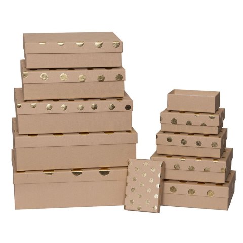 Pudełko na prezent Rozette (PUG-25248-PR-HS set 10 pcs)