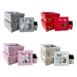 Pudełko na prezent Rozette (PUG-25268-KW set 3 pc)