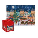 Puzzle CHRISTMAS market Interdruk