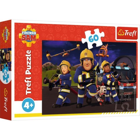 Puzzle Fireman Sam Bohater w mundurze Trefl (17413)