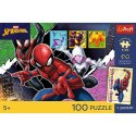 Puzzle Spiderman PREMIUM PLUS KIDS Bohaterski pająk" Trefl (16557)