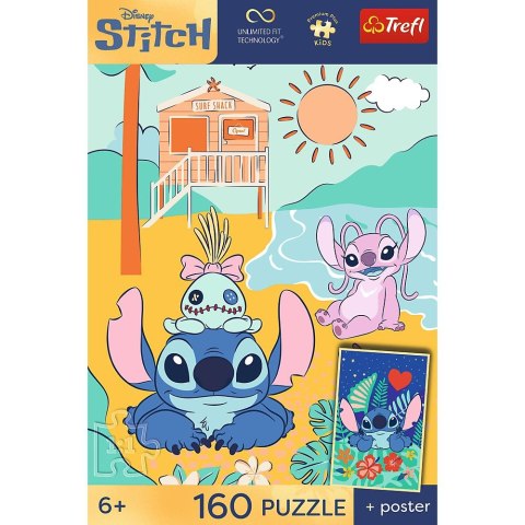 Puzzle Stitch PREMIUM PLUS KIDS Na fali Trefl (15436)