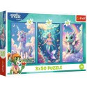 Puzzle Trefliki Razem w kolorowym świecie Trefl (34879)