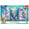 Puzzle Trefliki Razem w kolorowym świecie Trefl (34879)