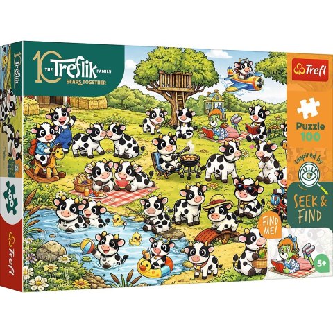 Puzzle Trefliki Świat krówek Trefl (16584)