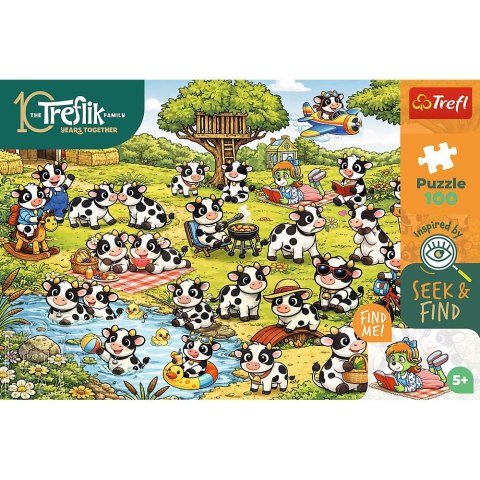Puzzle Trefliki Świat krówek Trefl (16584)