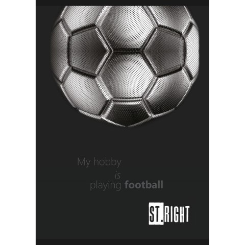 Zeszyt A5 FOOTBALL ENERGY 32k. 70g linia podwójna kolorowa Unipap