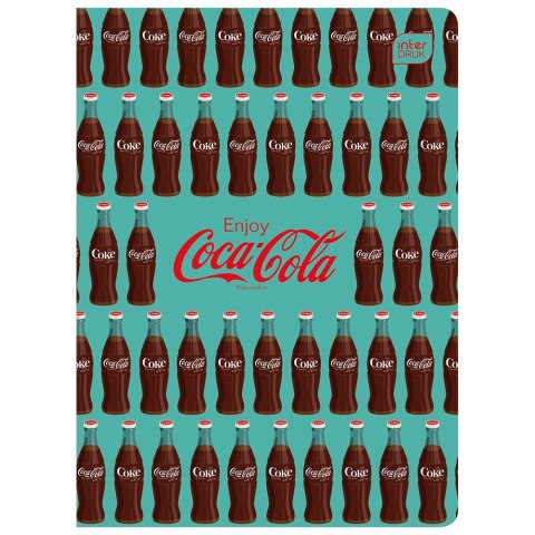 Zeszyt A5 HYBRID COCA COLA 32k. 70g linia kolor Interdruk (ZE60KFG)