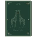 Zeszyt A5 SATIN GOLD metalic 80k. 70g linia Interdruk (ZE60KFG)