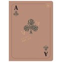 Zeszyt A5 SATIN GOLD metalic 80k. 70g linia Interdruk (ZE60KFG)