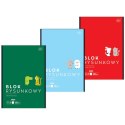 Blok rysunkowy BEBE KIDS A4 biały 100g 20k Interdruk (100g)